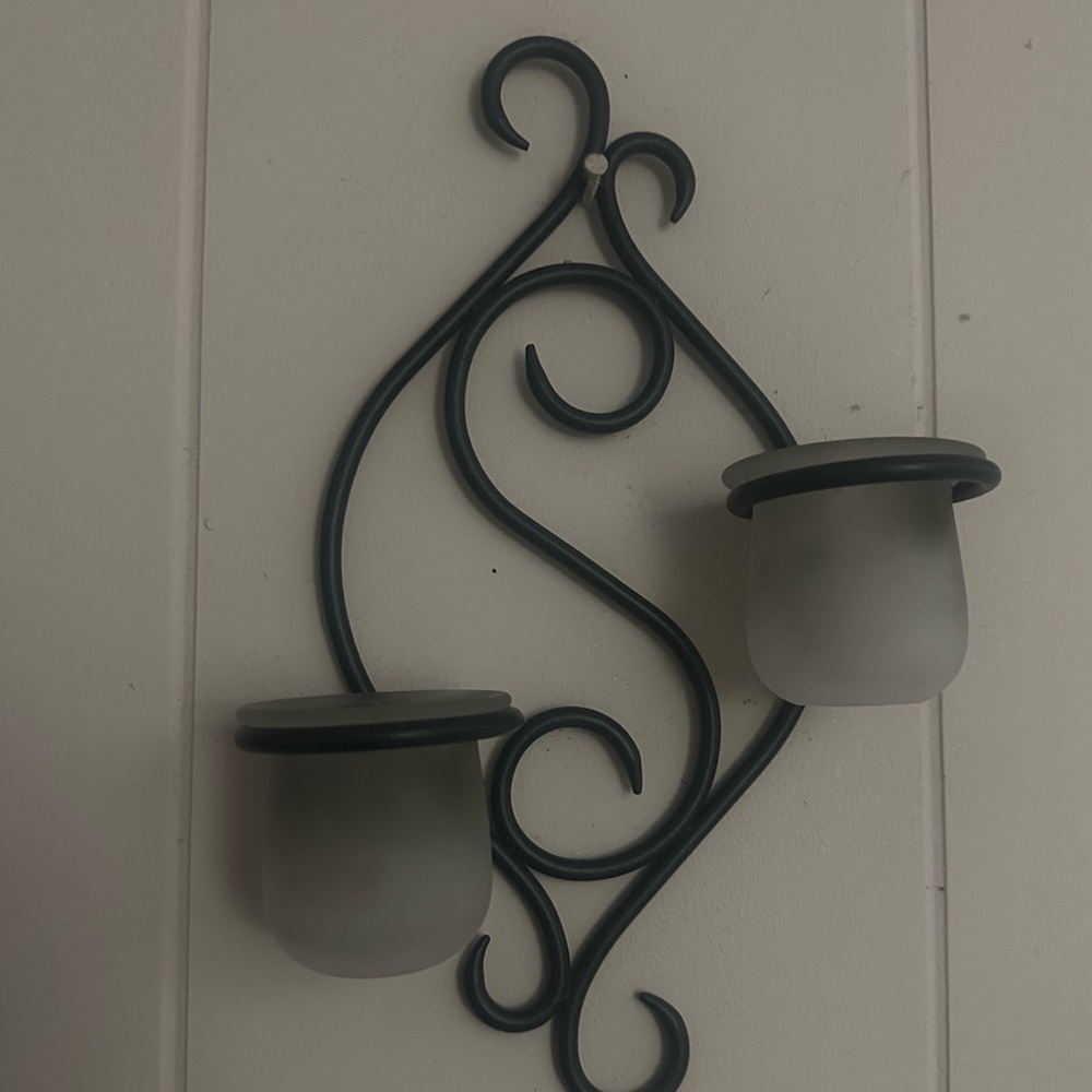 Party lite wall sconce